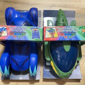 NWT PJ MASKS CATBOY and GEKKO Mega Car